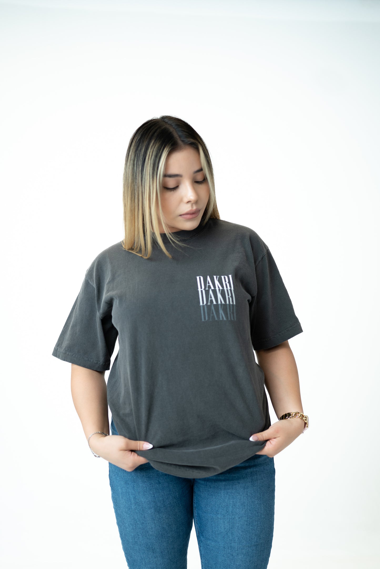 DAKRI Oversized Vintage Tee